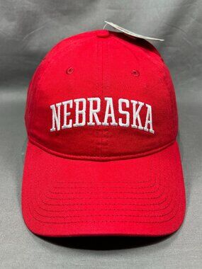 Nebraska Cornhuskers The Game Hat Arch Red Adjustable Strapback Dad Ball Cap